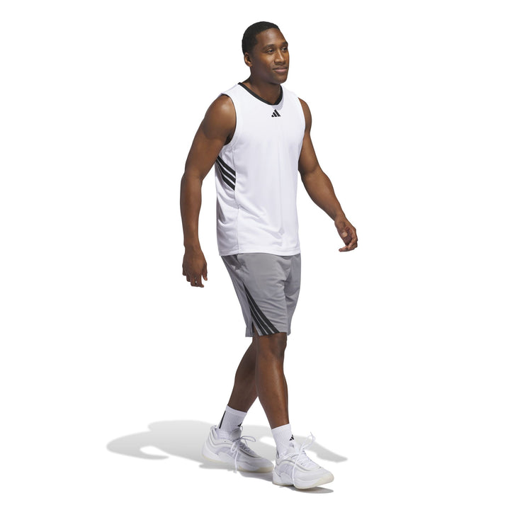 adidas 3-Stripes Short - grethr/black