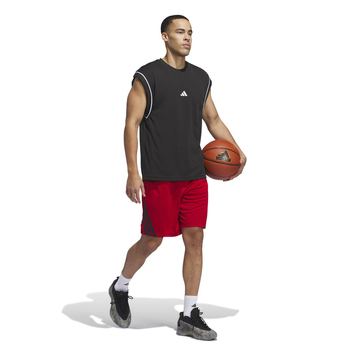 adidas 3-Stripes Short - tmpwrd/black