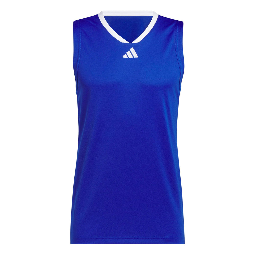 adidas 3-Stripes Tank - royblu/white
