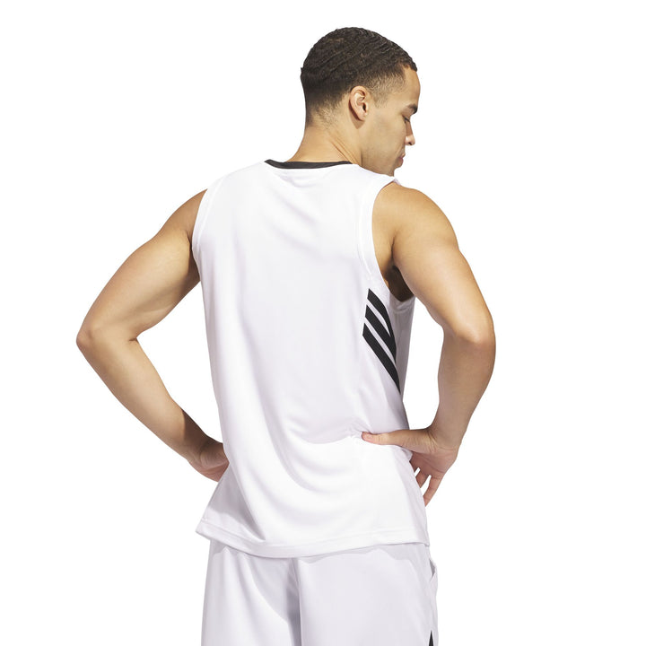 adidas 3-Stripes Tank - white/black