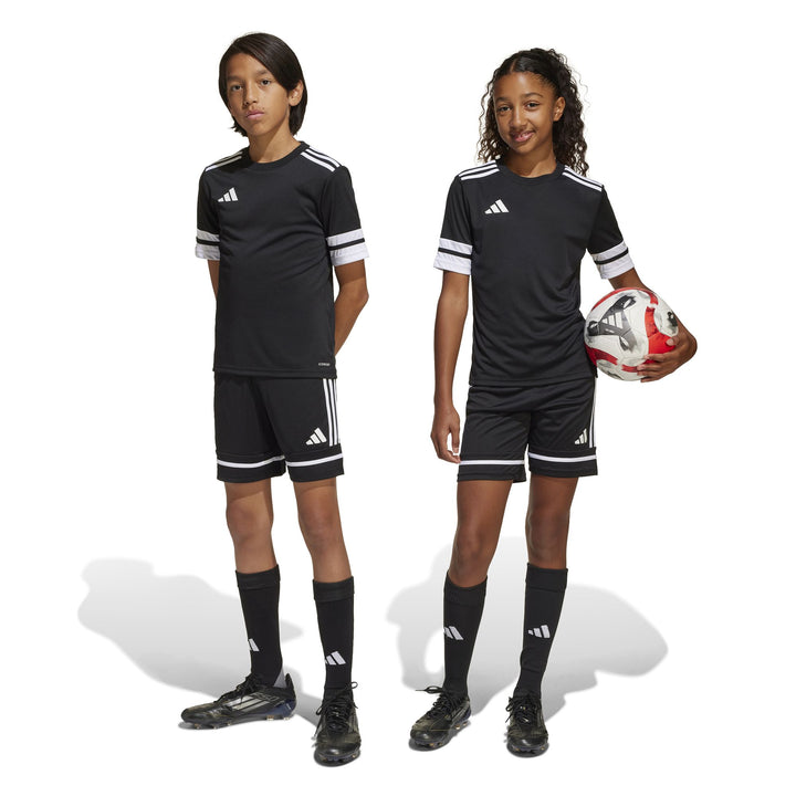 adidas Squadra 25 Short Kinder kurze Sporthose - Black/Black/White
