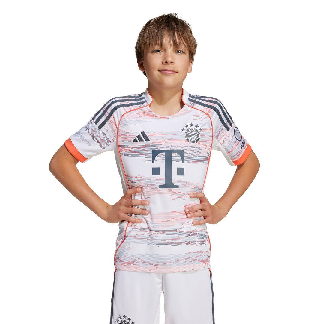 adidas Fcb A Jsy Y Kinder - white