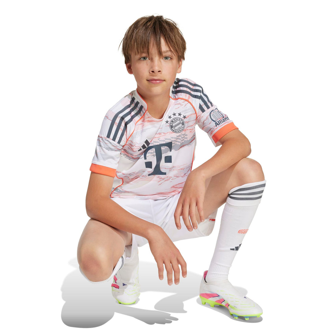 adidas Fcb A Jsy Y Kinder - white