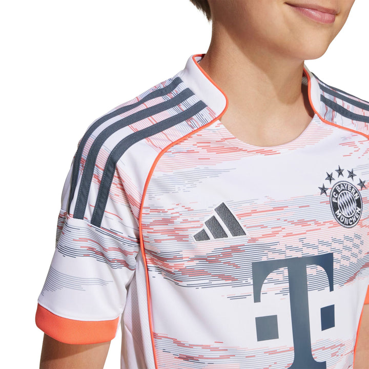 adidas Fcb A Jsy Y Kinder - white
