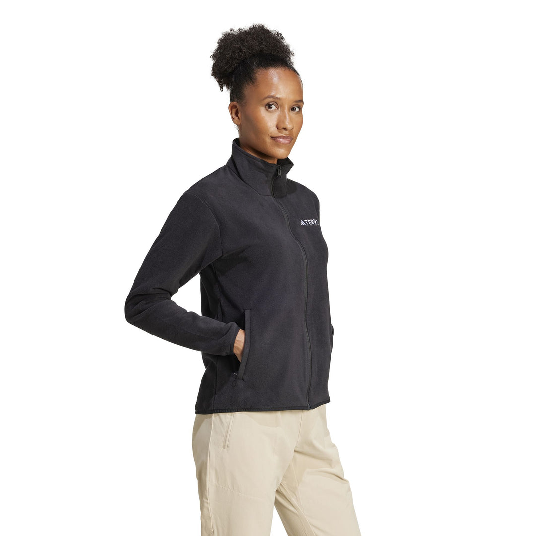 adidas W Mt Ess Fz Fl Trainingsjacke
