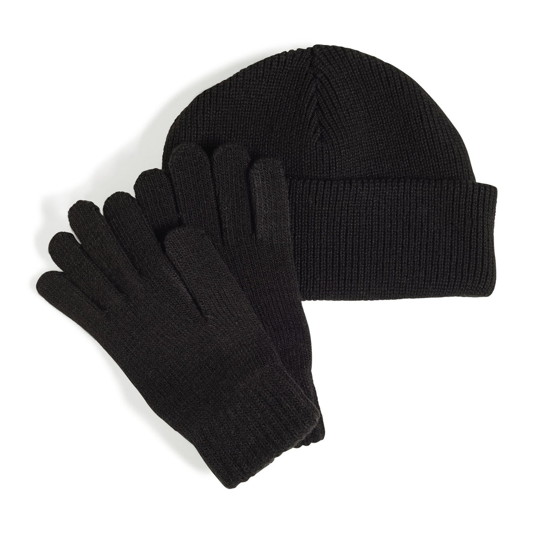 adidas Glove beanie k - black/white