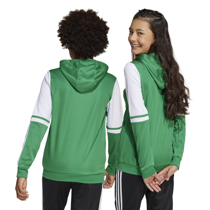 adidas Squadra 25 Hood Y Kinder - teagrn/white