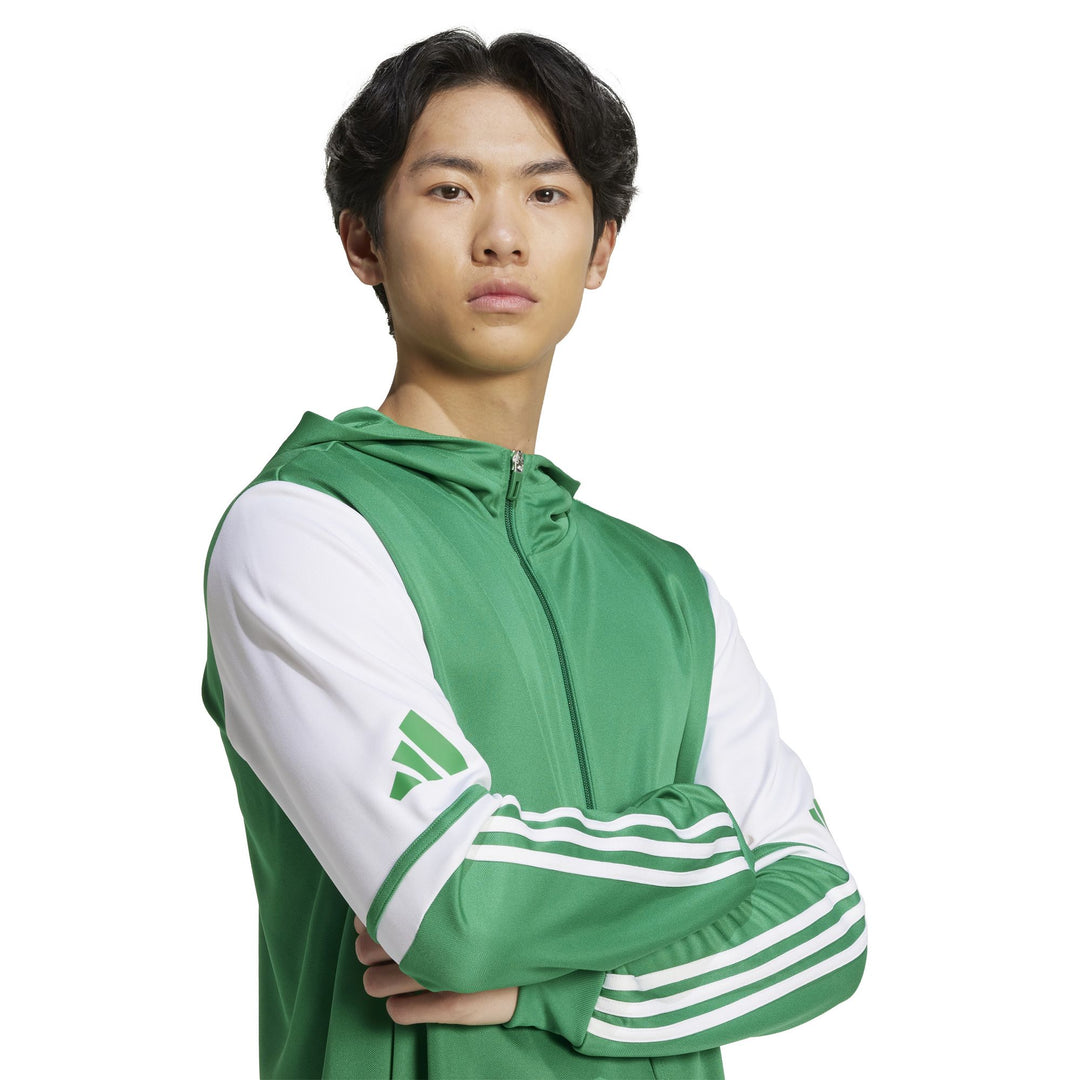 adidas Squadra 25 Hood - teagrn/white