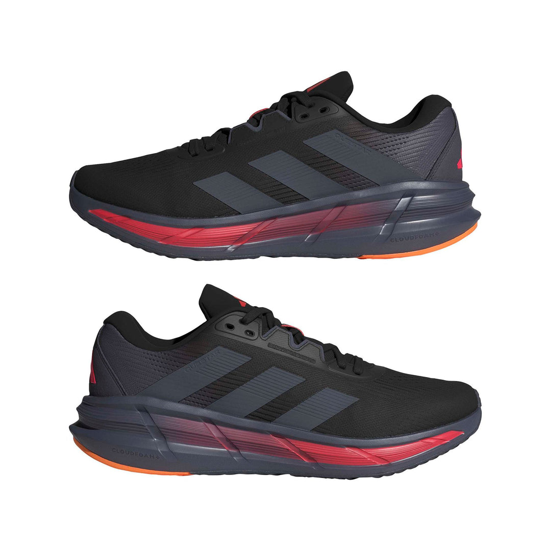 adidas Questar 3 M - cblack/onix/lucred