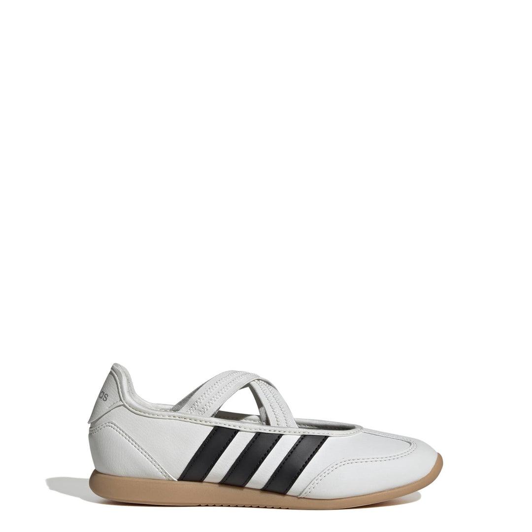 adidas Barreda Mary Jane J - cwhite/cblack/silvmt