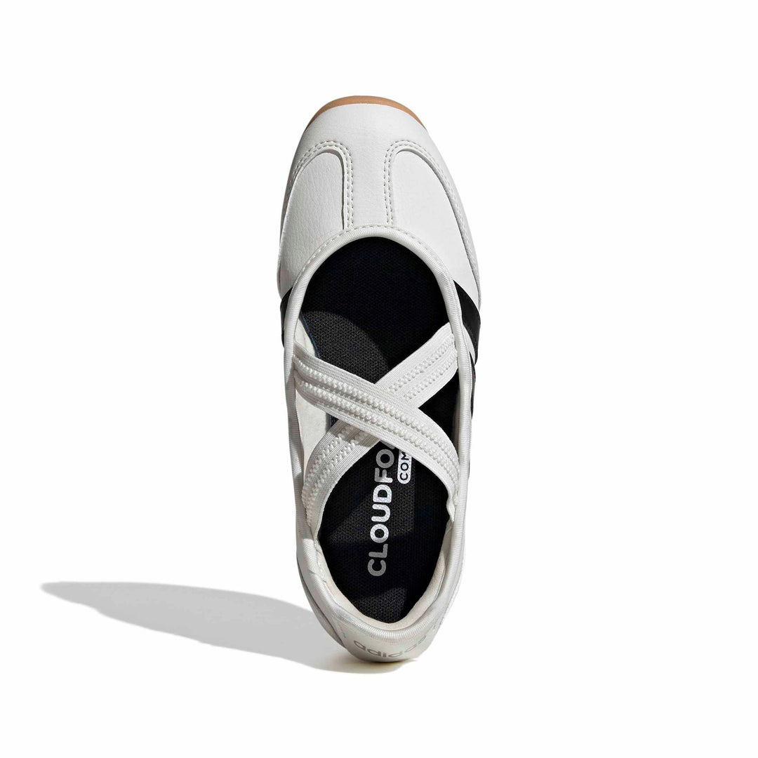 adidas Barreda Mary Jane J - cwhite/cblack/silvmt