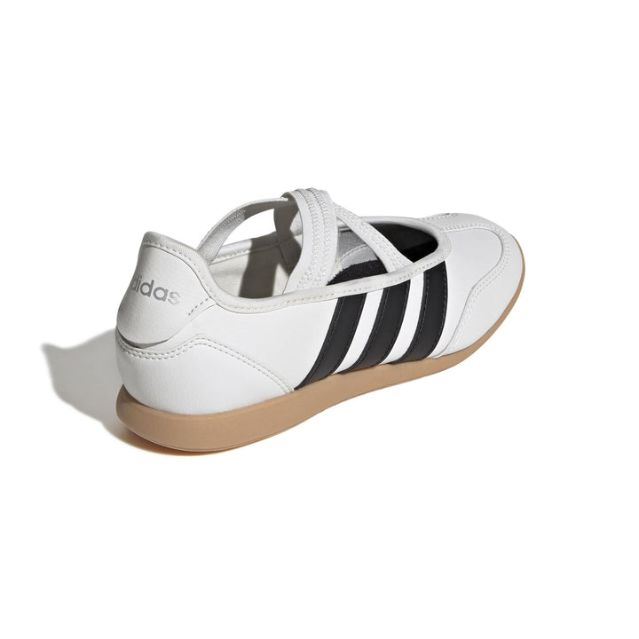 adidas Barreda Mary Jane J - cwhite/cblack/silvmt