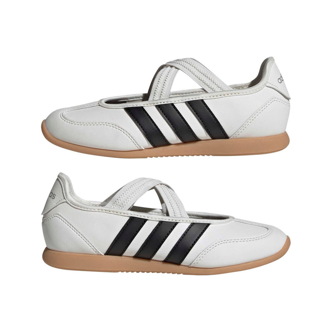 adidas Barreda Mary Jane J - cwhite/cblack/silvmt
