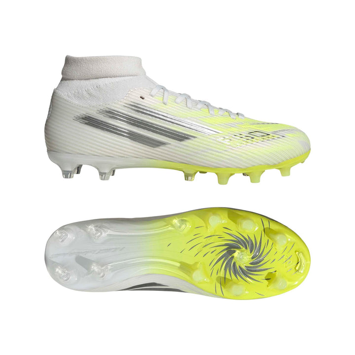 adidas F50 League Mid Fg/Mg - tesoye/cblack/lucred