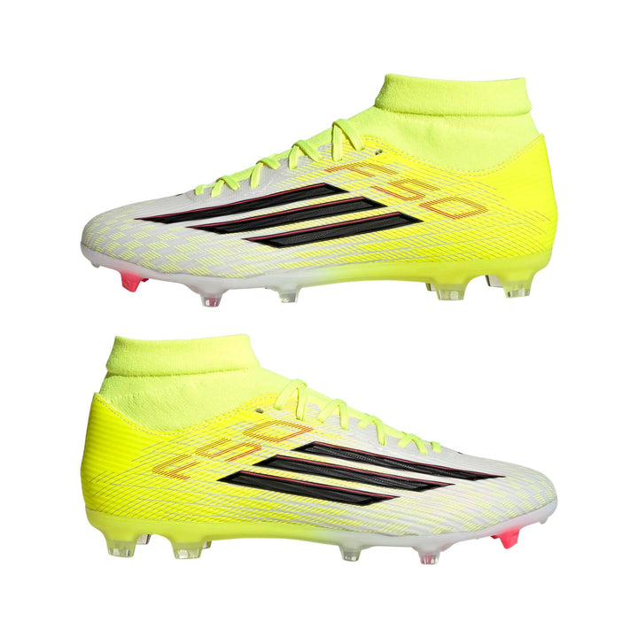 adidas F50 League Mid Fg/Mg - tesoye/cblack/lucred