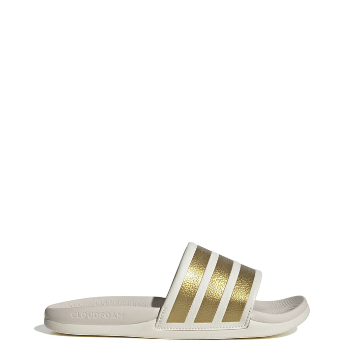adidas Adilette Comfort 2.0 - owhite/goldmt/cwhite