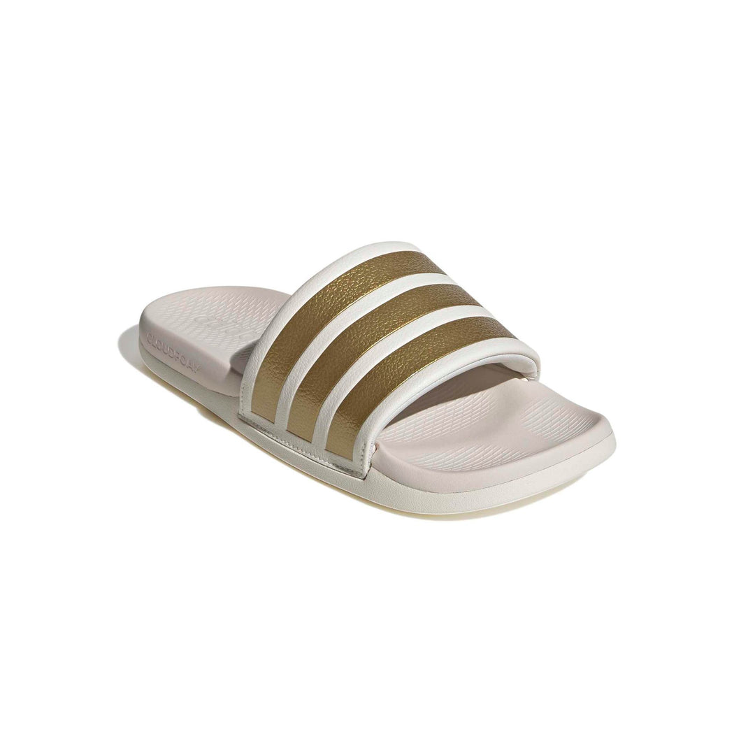 adidas Adilette Comfort 2.0 - owhite/goldmt/cwhite