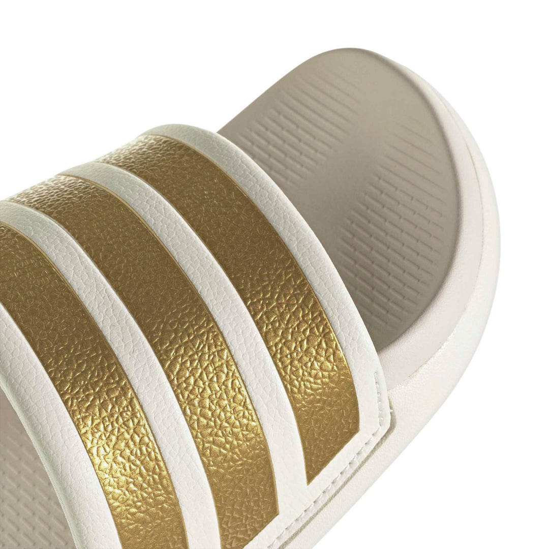 adidas Adilette Comfort 2.0 - owhite/goldmt/cwhite