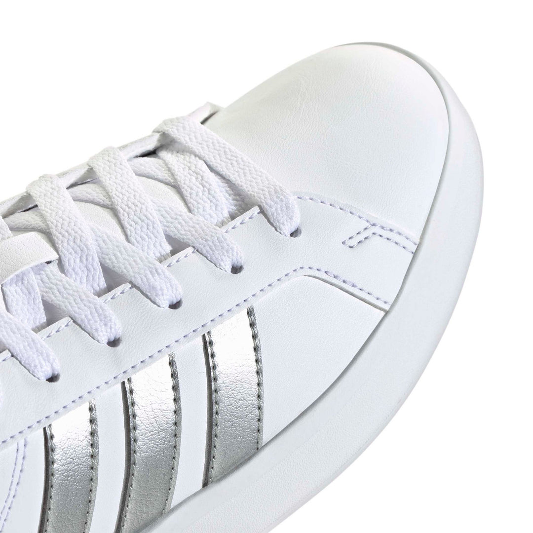 adidas Grand Court 3.0 J - ftwwht/silvmt/silvmt