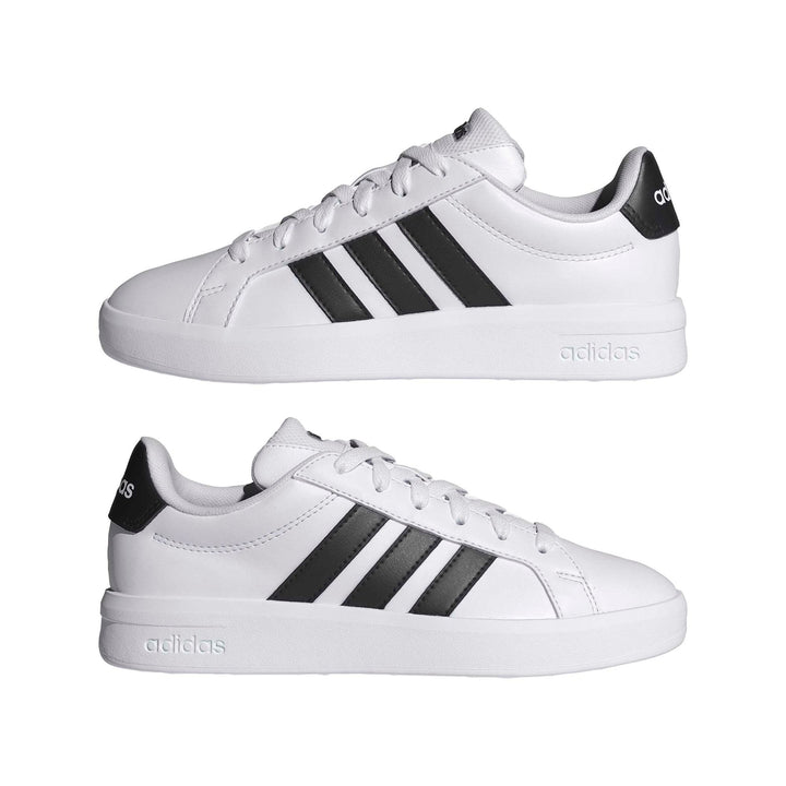adidas Grand Court 3.0 J - ftwwht/cblack/ftwwht