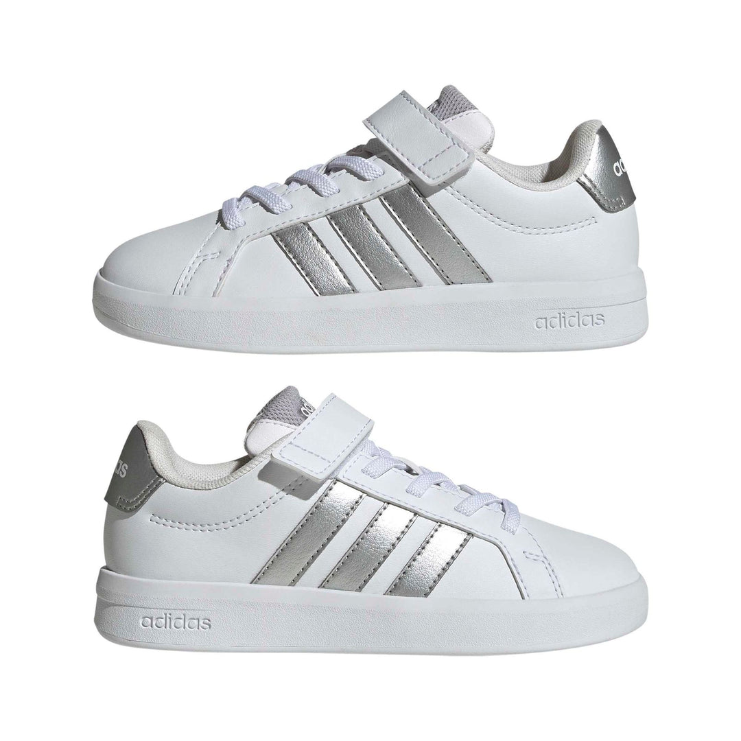 adidas Grand Court 3.0 El C - ftwwht/silvmt/silvmt