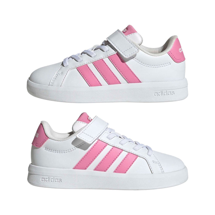 adidas Grand Court 3.0 El C - ftwwht/blipnk/blipnk