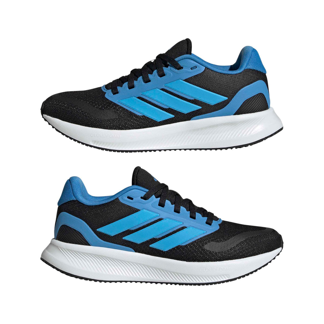 adidas Runfalcon 5 J - cblack/luaq/lurabl