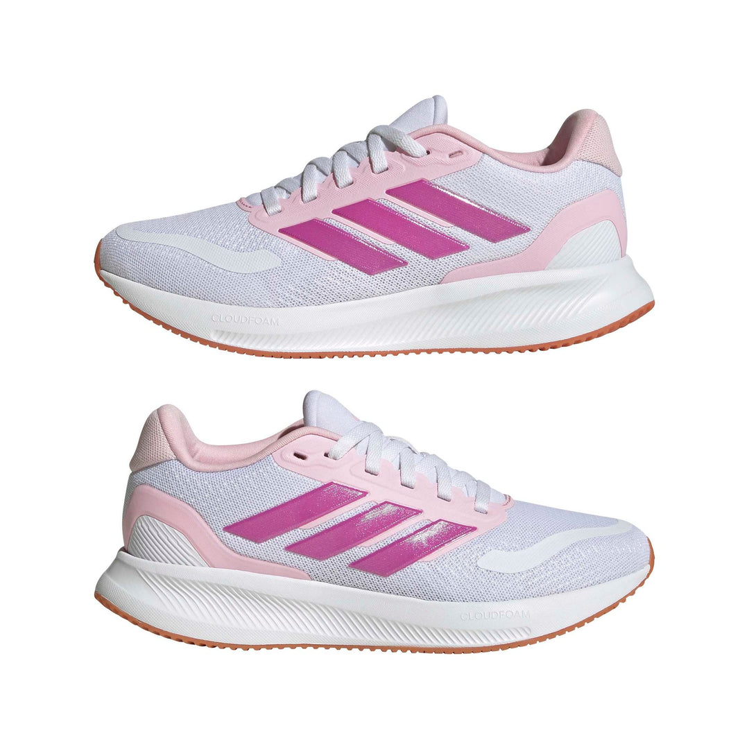 adidas Runfalcon 5 J - ftwwht/clpink/gum10