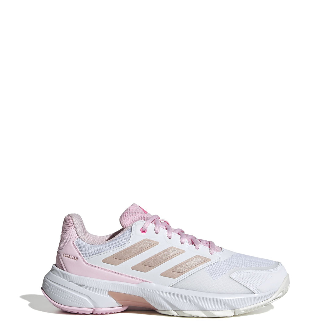 adidas Courtjam Control 3 W - ftwwht/silvmt/lucpnk