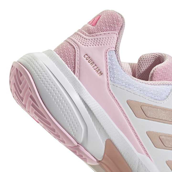 adidas Courtjam Control 3 W - ftwwht/silvmt/lucpnk
