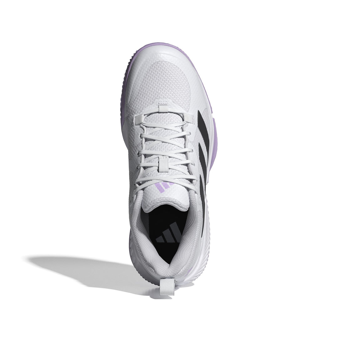 adidas Court Team 2.0 W - ftwwht/cblack/powplu