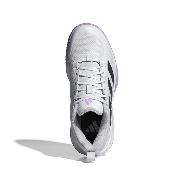 adidas Court Team 2.0 W - ftwwht/cblack/powplu