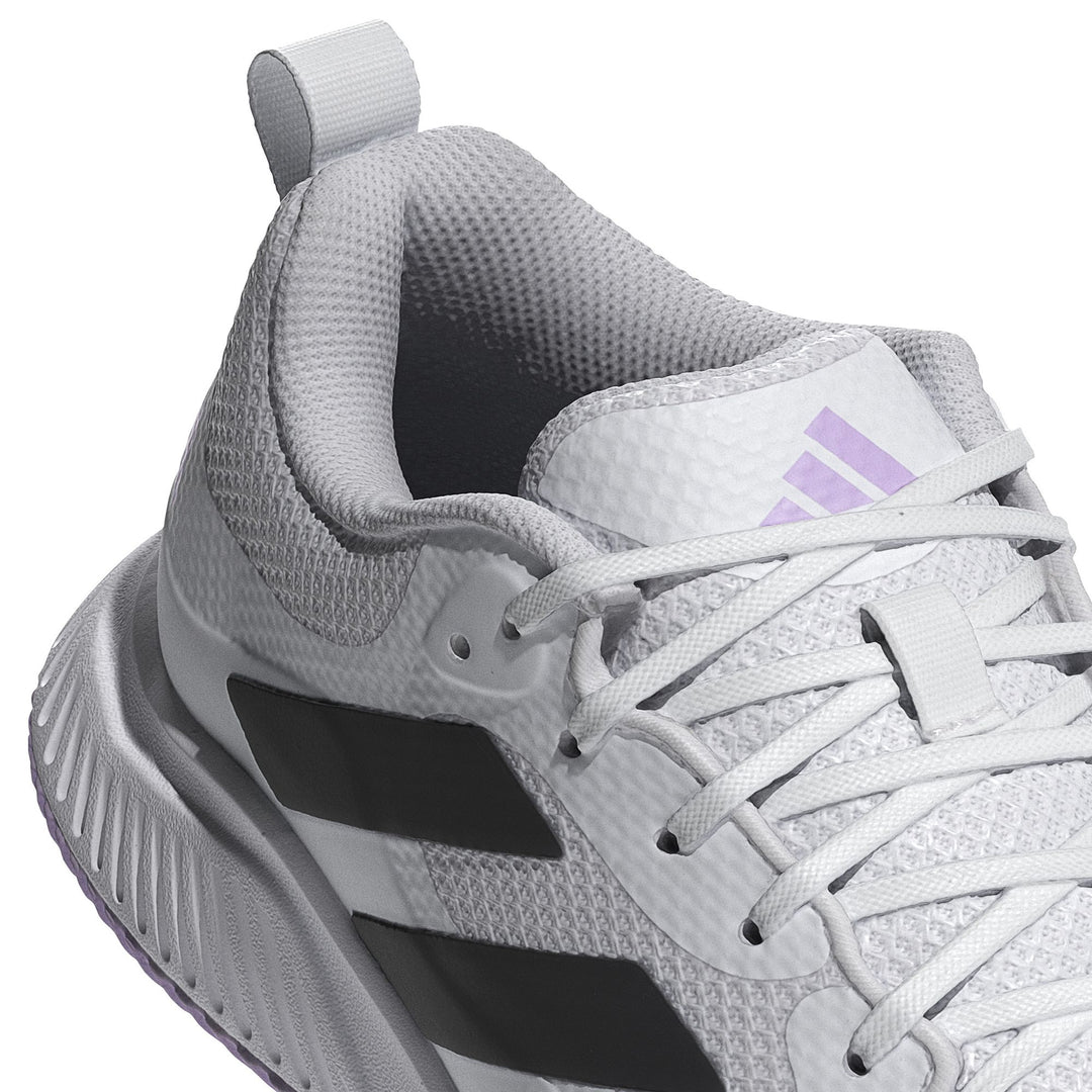 adidas Court Team 2.0 W - ftwwht/cblack/powplu