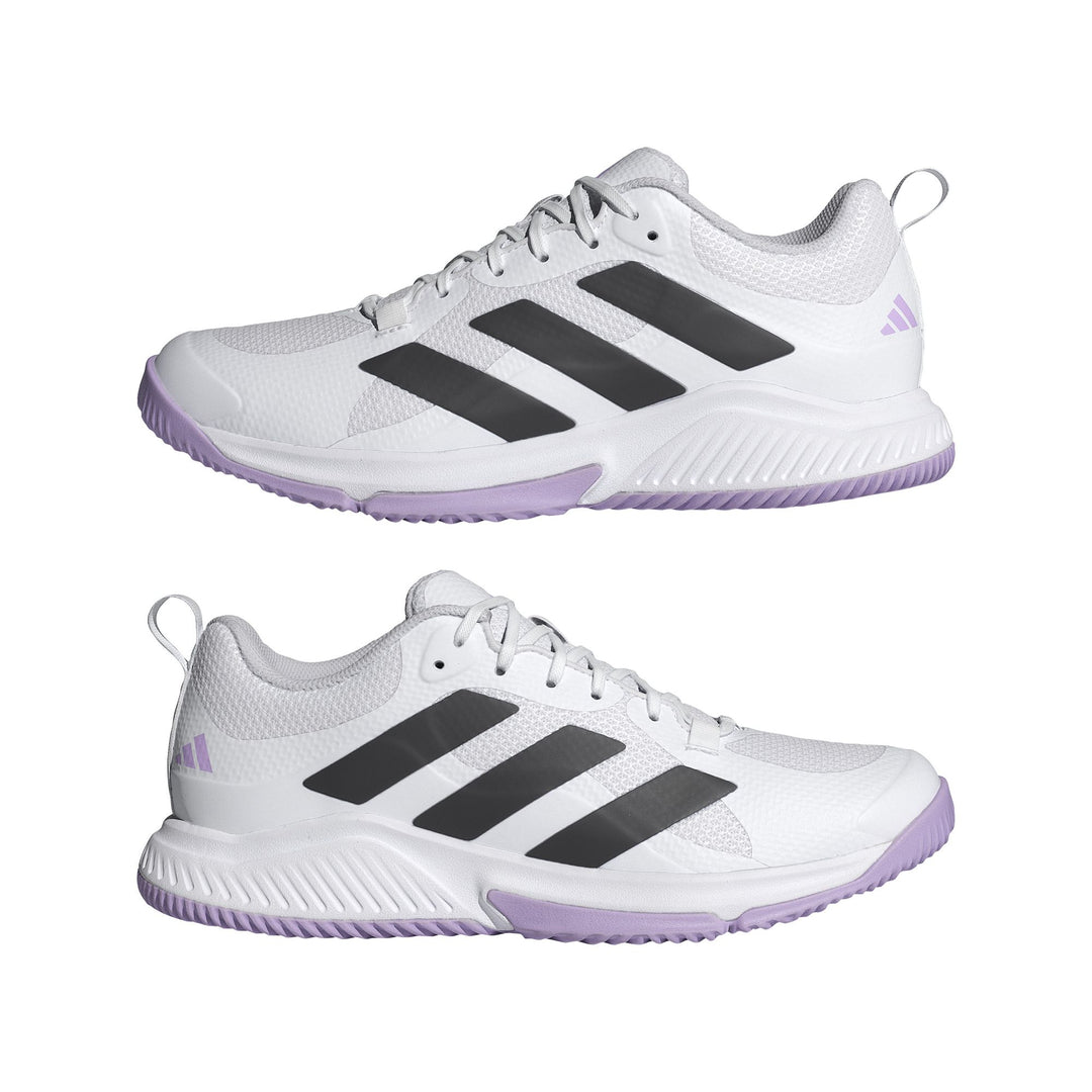 adidas Court Team 2.0 W - ftwwht/cblack/powplu