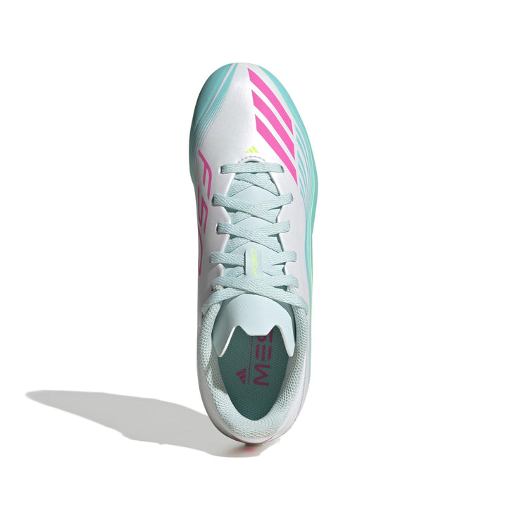 adidas F50 Messi League Fg/Mg J - ftwwht/lucpnk/flaaqu