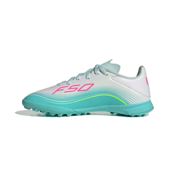 adidas F50 Messi League Tf J - ftwwht/lucpnk/flaaqu