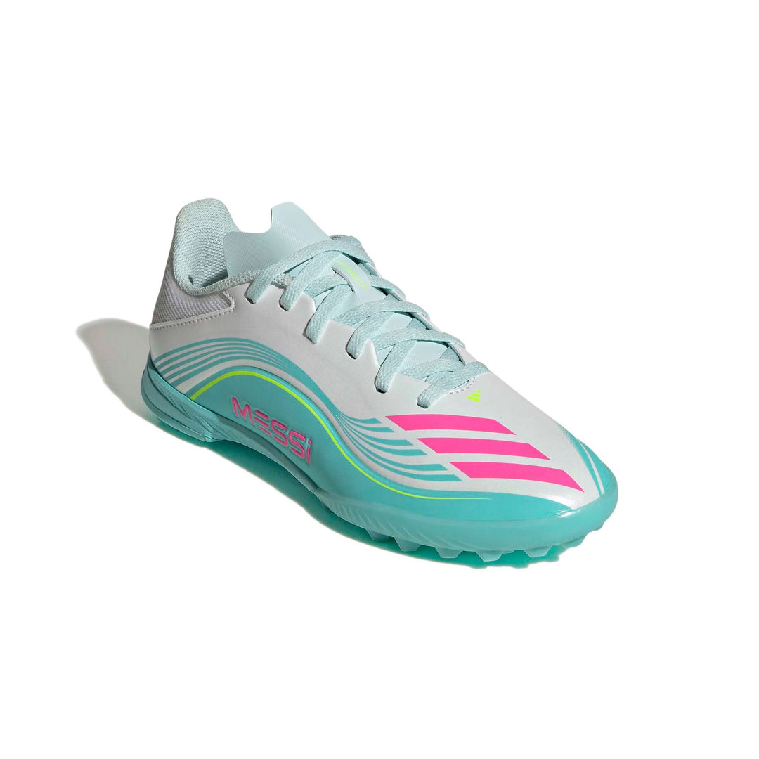 adidas F50 Messi League Tf J - ftwwht/lucpnk/flaaqu