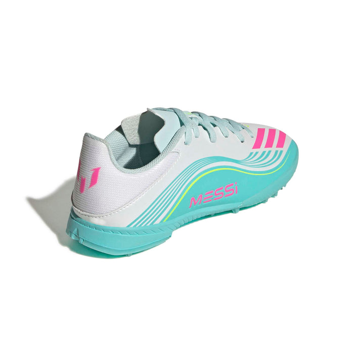 adidas F50 Messi League Tf J - ftwwht/lucpnk/flaaqu
