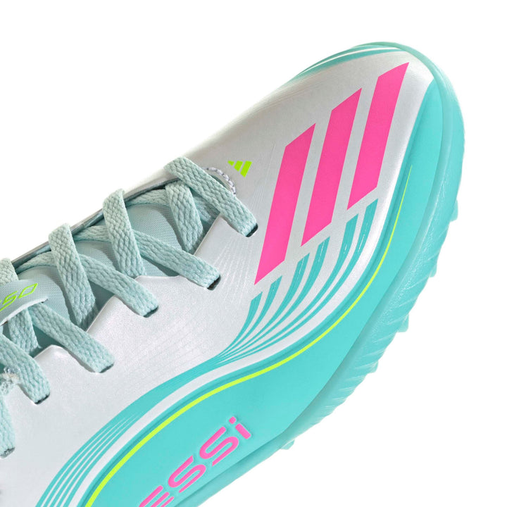 adidas F50 Messi League Tf J - ftwwht/lucpnk/flaaqu