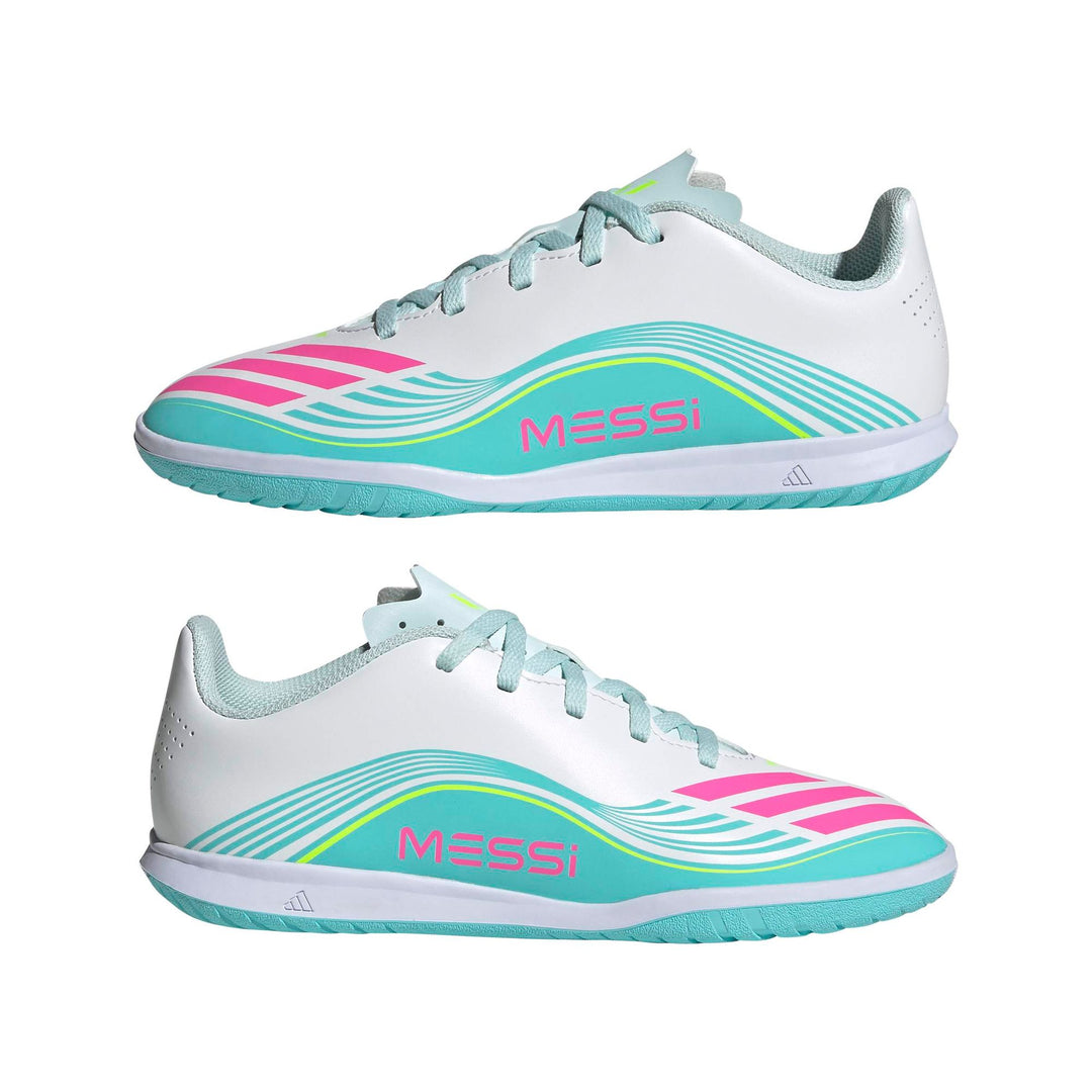 adidas F50 Messi Club In J - ftwwht/lucpnk/flaaqu