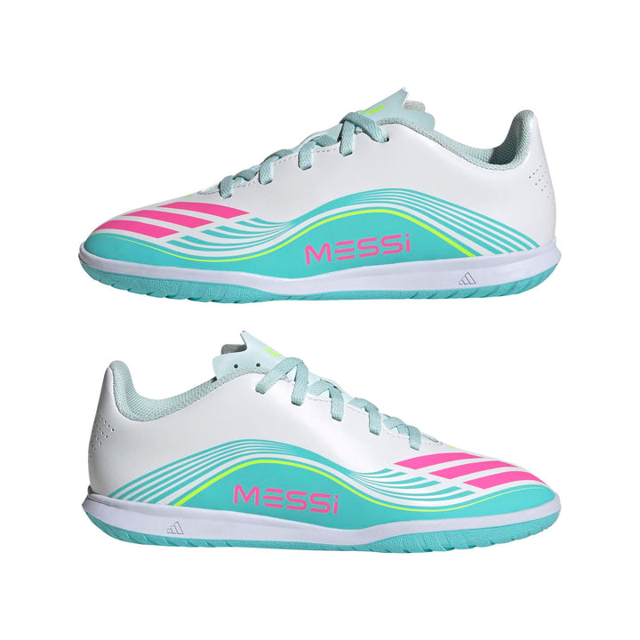 adidas F50 Messi Club In J - ftwwht/lucpnk/flaaqu