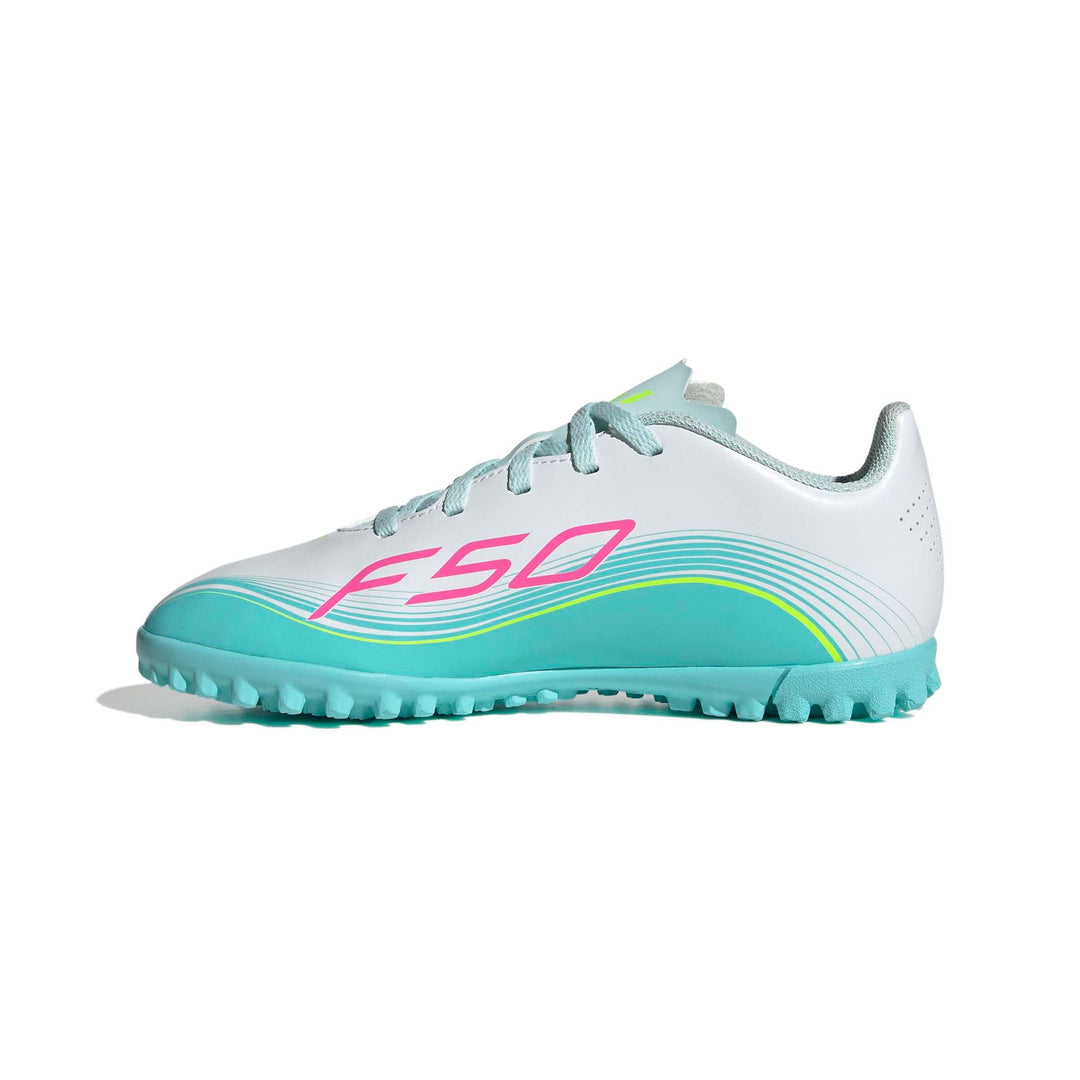 adidas F50 Messi Club Tf J - ftwwht/lucpnk/flaaqu
