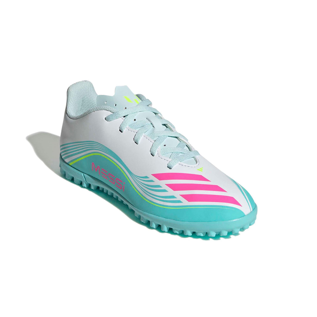 adidas F50 Messi Club Tf J - ftwwht/lucpnk/flaaqu