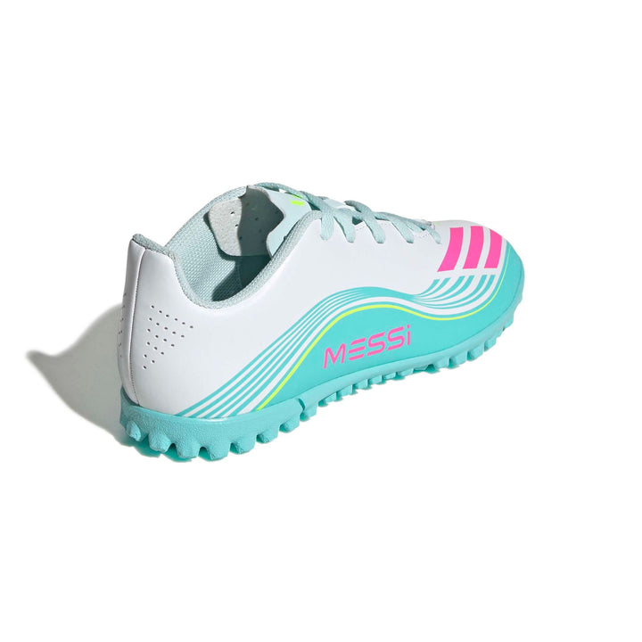 adidas F50 Messi Club Tf J - ftwwht/lucpnk/flaaqu