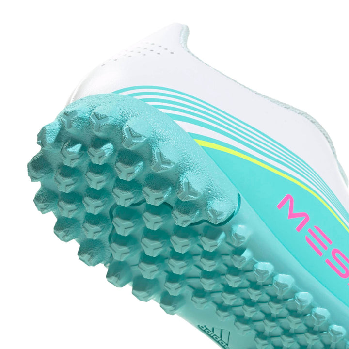 adidas F50 Messi Club Tf J - ftwwht/lucpnk/flaaqu