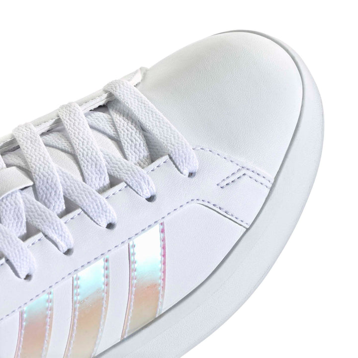 adidas Grand Court 3.0 J - ftwwht/irides/almpnk