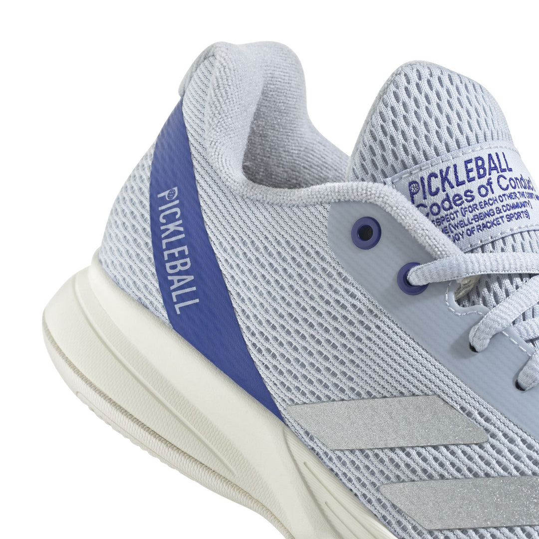 adidas Courtflash Pickleball W - halblu/silvmt/lucblu