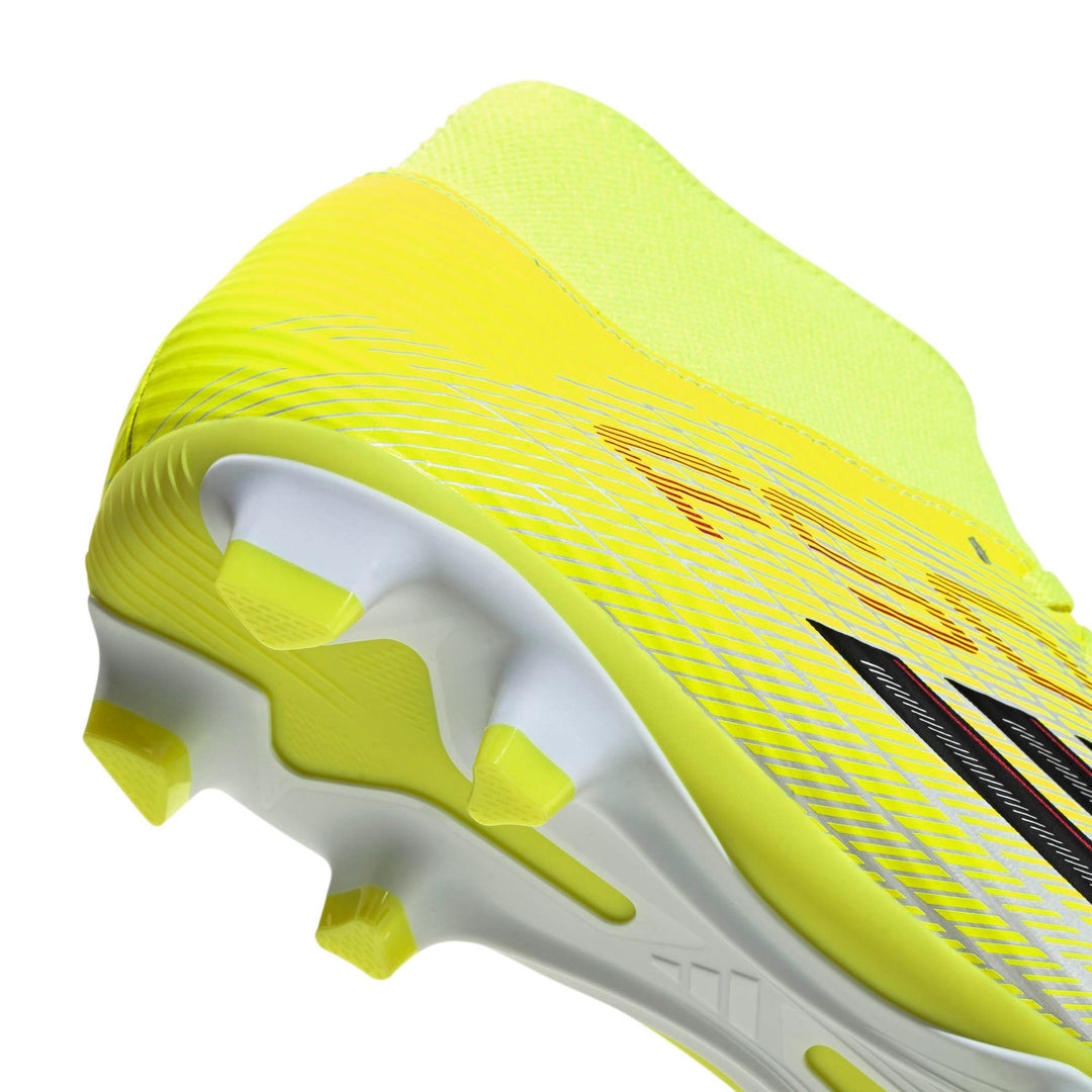 adidas F50 Club Mid Fg/Mg - tesoye/cblack/lucred