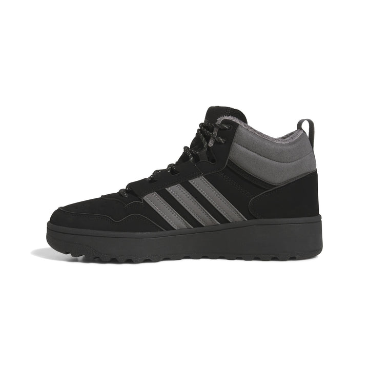 adidas Hoops 4.0 Mid Winterized - cblack/grefou/cblack
