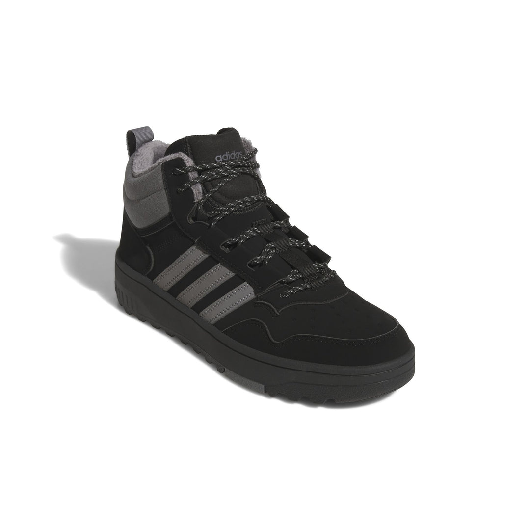 adidas Hoops 4.0 Mid Winterized - cblack/grefou/cblack